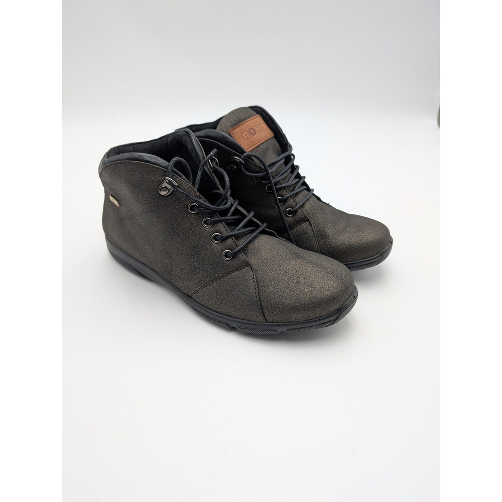 Romika Snow Boots Womens‎ Size 5.5 Black TopDry Ankle Waterproof Comfort 17210